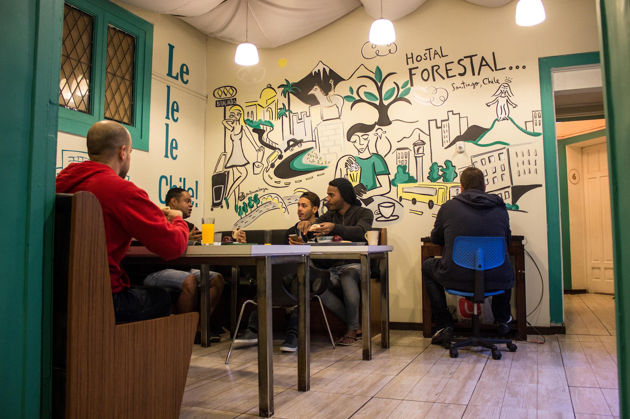 Hostal Forestal Σαντιάγκο Εξωτερικό φωτογραφία